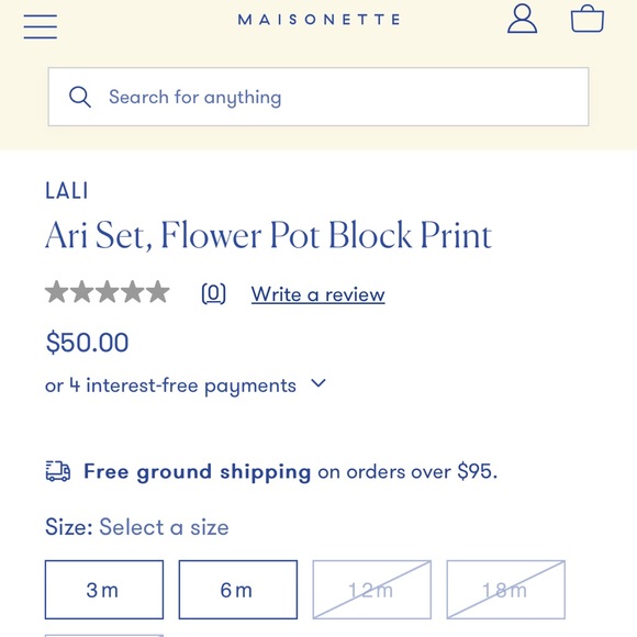 Lali Kids floral linen spring dress set with matching bloomers. Size 12 m - Picture 7 of 7